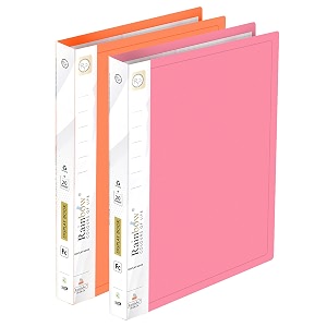 shuban 20 pocket set of 2 fs size presentation display book folder file binders with plastic clear sleeves document organizer for music sheets artwork drawing for school office