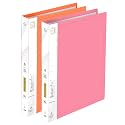 Shuban 20 Pocket Set of 2 FS Size Presentation Display Book Folder File Binders with Plastic Clear Sleeves Document Organizer for Music Sheets Artwork Drawing for School Office