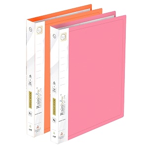 shuban 30 pocket set of 2 fs size presentation display book folder file binders with plastic clear sleeves document organizer for music sheets artwork drawing for school office