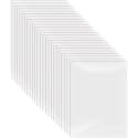 Shuban L-Type (140 Micron - 12pcs) Plastic Document Folder, Clear Document Folder Copy Safe Project Pocket US Letter/ A4 Size in Transparent Color