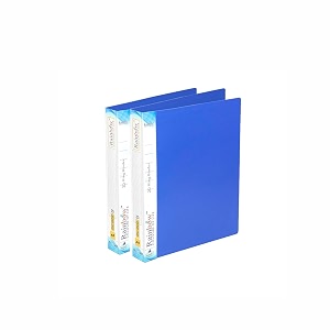 shuban plastic file folder 2d ring clip binder heavy plastic tough amp durable board box file a5 2d ring binder file - multicolor 2pk