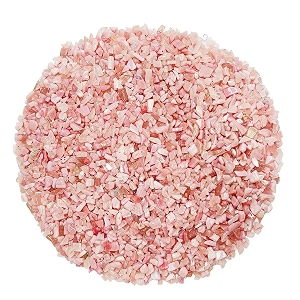 shubhanajli crystal pink opal chips stone for vastu reiki healing pink opal tumbled chips gemstone pebble for aquarium fish tank garden home dcor 500 gm
