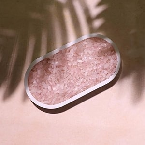 natural rose quartz chips stone for love emotional balance amp calm energy  positive gemstone for meditation reiki amp vastu  decorative crystals for home decor diy craft amp jewellery making 100 gm