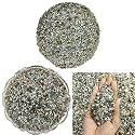 Shubhanjali Healing Crystal Chips Stones Natural Labradorite Chips Stone for Raiki Crystal Vastu Correaction 100 Gm Labradorite Crystal Stone Chips Irregular Shaped for Crystal at Home