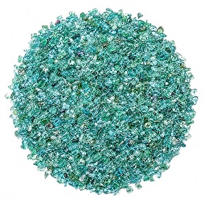 shubhanjali blue apatite crystal chips stone 50 gm  natural healing crystals for reiki meditation chakra healing motivation manifestation vastu feng shui jewellery making amp home decor