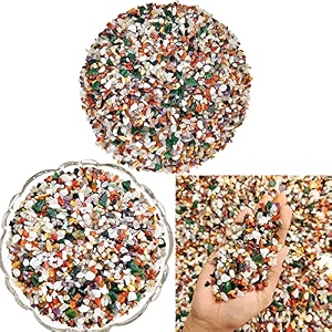 natural mix crystal chips stone 50 gm  healing crystal gemstones for reiki meditation chakra vastu amp feng shui  crystal chips for jewellery making resin art crystal tree diy crafts amp home dcor