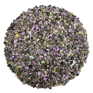 shubhanjali healing crystal stichtite chips stone for vastu 750 gm irregular shapped rough raw stichtite chips stones pebble gemstone for jewellery making