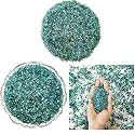 Blue Apatite Chips Stone for Reiki, Meditation, Vastu (250 Gm) | Healing Gemstone for Energy Balance, Motivation &amp; Creativity | Decorative Crystals for Spiritual Home Decor &amp; Jewellery Making