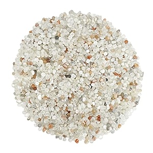 multi moonstone chips for emotional balance stress relief amp intuition  positive crystal gemstone for reiki meditation amp vastu  crystal for diy jewellery craft home decor amp table decor 250 gm