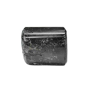 shubhanjali reiki healing black tourmaline crystal single tumble stone raw black tourmaline stone tumble gemstone pebble for aquarium home decorative garden table vastu correction 1 pc black