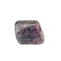 Shubhanjali Reiki Healing Ruby Corundum Crystal Single Tumble Stone Raw Ruby Corundum Tumble Gemstone Pebble for Aquarium Home Decorative Garden Table Vastu Correction 1 Pc Ruby
