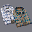 SHUBHFLAX Men Checkered Casual Multicolor Shirt