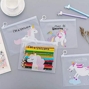 shubhkraft cute unicorn pouch is perfect to store your stationery jewellery make up essentials toiletries and lots more pack of 24 unicorn art plastic pencil boxes