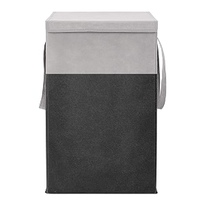 laundry bag  cloth storage bag  laundry basket with lid for clothes  laundry basket with lid big size foldable  cloth storage  cloth bag pack of 1 black amp grey