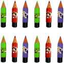 ShubhKraft NA Cartoon Printed Art Plastic Pencil Boxes