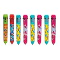 Return Gift In Bulk | Cartoon Printed 10 In 1 Ball Pen/Cute Stationery/Stylish Pen for Kids Boys &amp; Girls/School Supplies (Pack of 8, Multicolor)