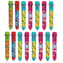 Return Gift Set In Bulk For Kids | 10 In 1 Retractable Ball Pen With MultiPrint/Stylish Pen For Kids Boys &amp; Girls, Mens &amp; Womens (Pack of 15, Multicolor)