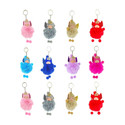 ShubhKraft Soft Toys Doll Keychains For Girls/Womens Return Gift (Pack of 12, Multicolor) Key Chain