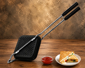 shuddhkitchen Sandwich Grill Pan Grill Sandwich Maker