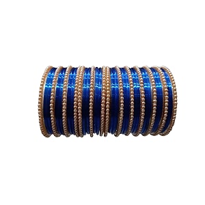 Shuhag glass bangles set