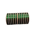 Shuhag glass bangles set
