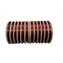Shuhag glass bangles set