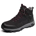 SHULOOK Men's Waterproof Hiking Boots, Lightweight Breathable Outdoor Shoes