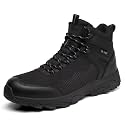 SHULOOK Men's Waterproof Hiking Boots, Lightweight Breathable Outdoor Shoes
