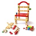 shumee Wooden 40+ Pieces DIY Build A Chair Tools Set| STEM Learning for 3 Years+ - Building & Constructive Play Assembly Toy