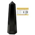 Crystal Heaven Certified Shungite Crystal Tower Obelisk