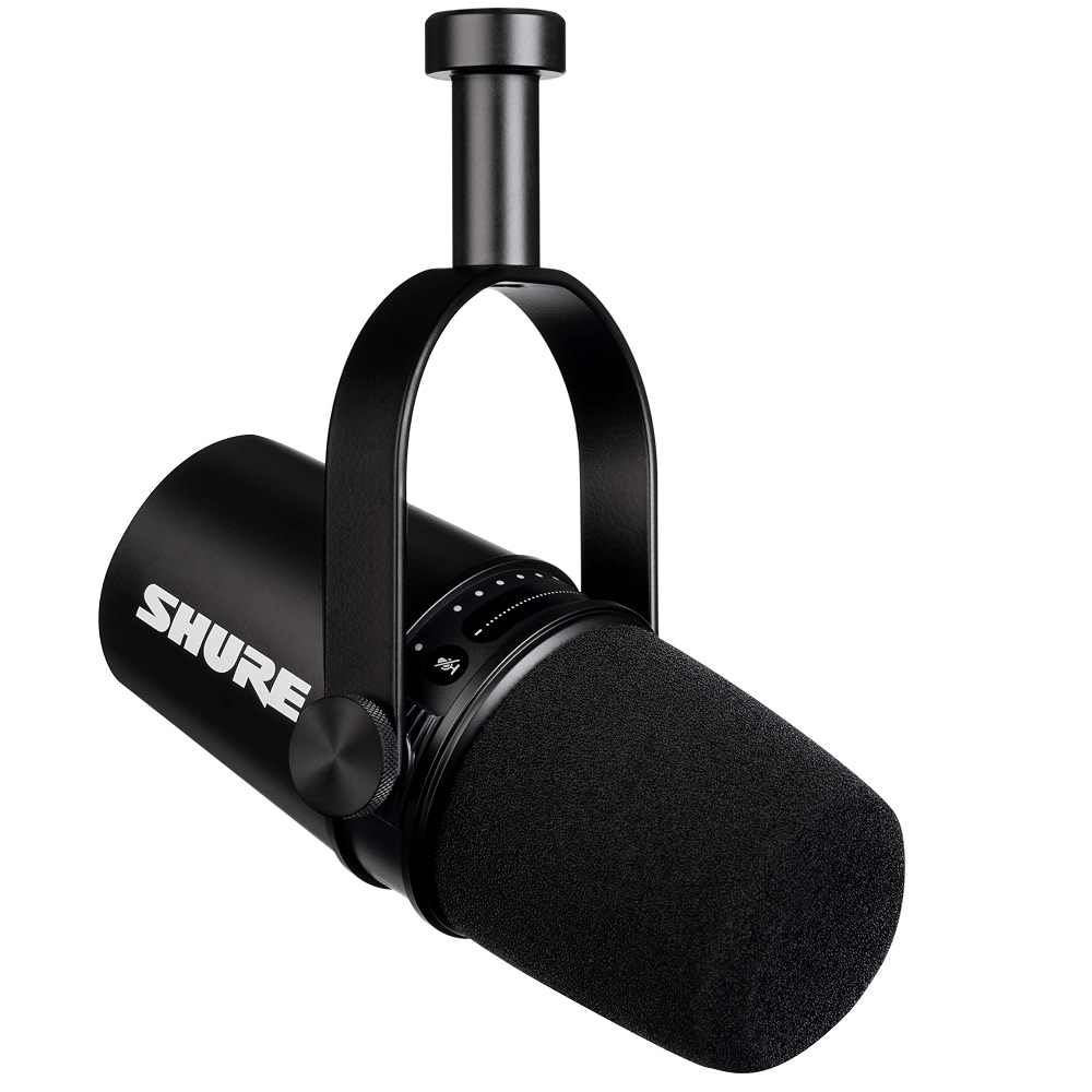 Shure MV7 USB Podcast Microphone for Podcasting, Recording, Live ...