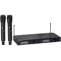 Shure SLXD24D/N8CB Dual Channel Wireless Microphone System - Includes Two SLXD2 Handheld Transmitters with Nexadyne 8/C Vocal Mic Capsules, SLXD4D Rack Mount Receiver | G58 Band (SLXD24D/N8CB-G58)