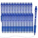 Shuttle Art Blue Gel Pens, 40 Pack Retractable 0.7mm Medium Point Rollerball Blue Ink Pens Smooth Writing with Comfortable Grip for Writing Journaling Taking Notes Office School Home