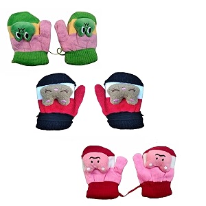 shyam enterrpises new born baby boys amp baby girls winter woolen hand glovesmittens for babies  baby winter warm hand gloves 0-12 months