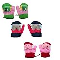 Shyam Enterrpises New Born Baby Boys & Baby Girls Winter woolen Hand Gloves/Mittens For Babies | Baby Winter Warm Hand Gloves 0-12 Months