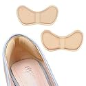 Silicone Gel Heel Pad Socks for Pain Relief - Self-Adhesive Heel Inserts Cushion Pads,High Heel Pads Shoe Bite Protector Heel Grips Liners (Heel Liner)