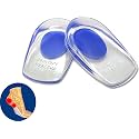 Silicone Gel Heel Pad Socks for Pain Relief - Self-Adhesive Heel Inserts Cushion Pads,High Heel Pads Shoe Bite Protector Heel Grips Liners (Heel Pad)