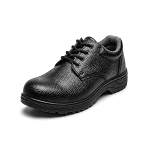 shyam steel men39s steel toe safety shoes with anti-slip pvc sole