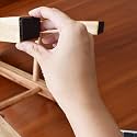 Siara Rubber Self Adhesive Square Felt Pads