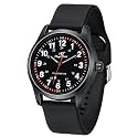 SIBOSUN Nurse Watch for Nurse Doctors Medical Professionals Students Men Women Unisex Easy to Read Dial Second Hand Watch for Nurses Water Resistant Silicone Band