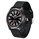 SIBOSUN Nurse Watch for Nurse Doctors Medical Professionals Students Men Women Unisex Easy to Read Dial Second Hand Watch for Nurses Water Resistant Silicone Band