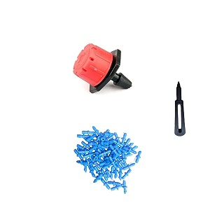 Siddhi Drip Irrigation Accessories RED Adjustable Dripper
