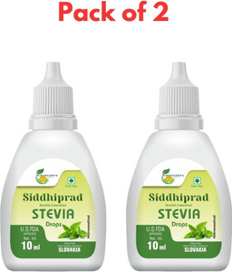siddhiprad ayurvedic stevia drops natural sugarfree sweetener 20 ml pack of 2