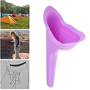 pack of 1 easy portable travel urinal funnel device for womengirls reusable female urination device