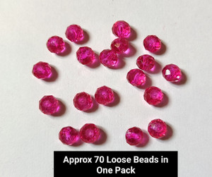 siddka d pinkcolour crystal beads 8mm 1 line 70beads crystal crystal necklace