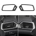 Car Side Air Vent AC Outlet Decals for 2018-2022 Honda Accord 10th Gen Accessories ABS Carbon Fiber Stickers