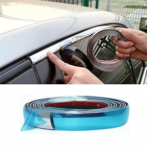 Side Beading Roll Window Chrome 05 Meter