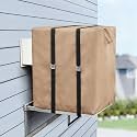 Side Draft Swamp Cooler for Winter Evaporative Cooler Cover,34"Wx34"Dx36"H