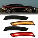 Side Marker Lights for 2016-2026 Camaro SS/ZL1 Smoked Lens 4PCS|OEM Fit