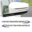 Side View Mirror Sticker for BMW 1 2 3 4 5 6 7 Series X1 X2 X3 X4 X5 X6 X7 M3 M5 Z4 (Side View Mirror Sticker-Black)